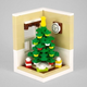 Illustration for article titled Build a Lego Christmas Tree with Powerpig